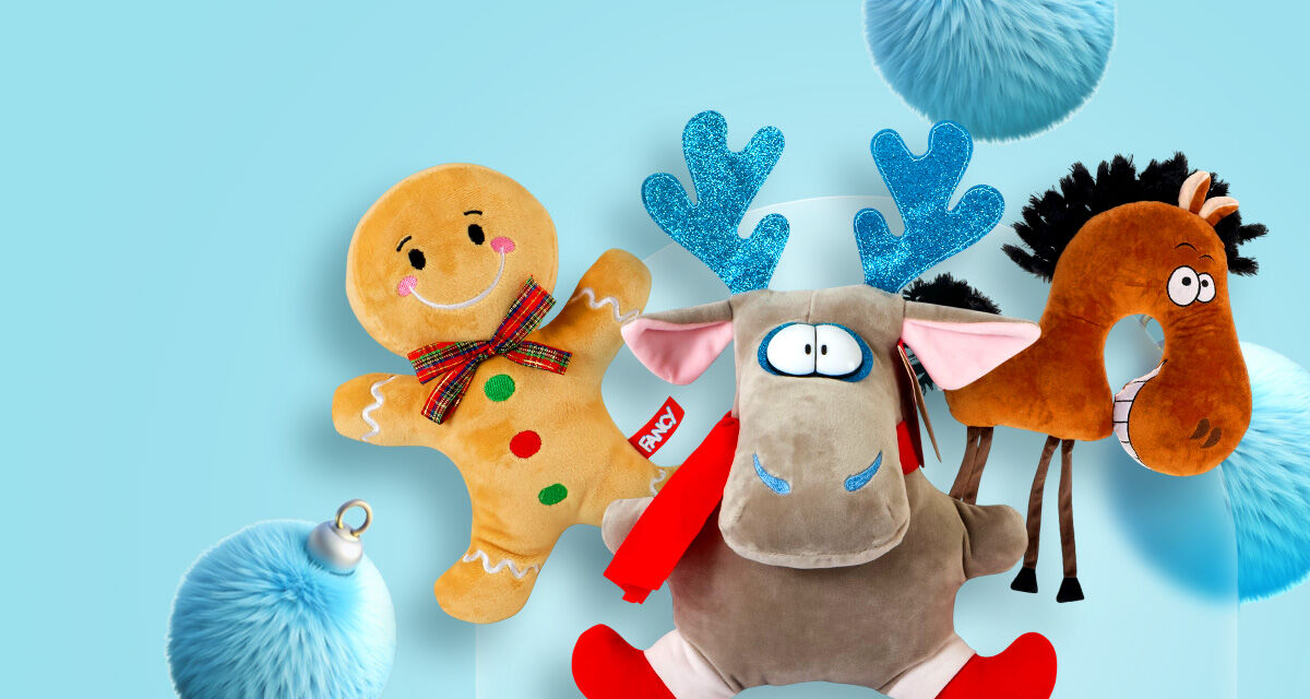 Новогодние мягкие игрушки